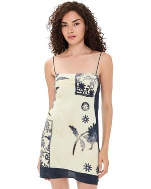SIR. Phillipa Slip Mini Dress - Black
