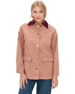 Le Bos Dree Mid-Length Barn Jacket - Multicolor
