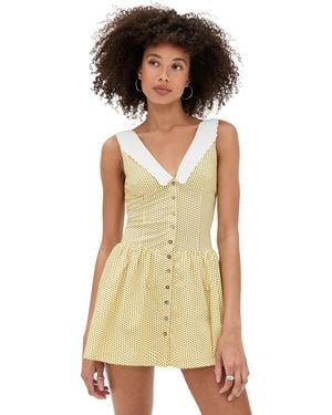 Frankie's Bikinis Marley Poplin Mini Dress - Multicolor