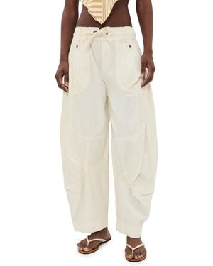 Free People Onset Parachute Pants - Natural