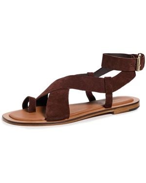 Mansur Gavriel Ankle Strap Sandals - Brown