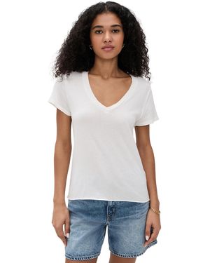 ÉTERNE V Neck T-Shirt - Black