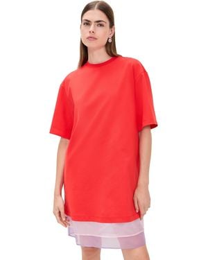 MSGM Layered T-Shirt Dress