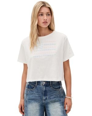 LoveShackFancy Nyssa Tee - White