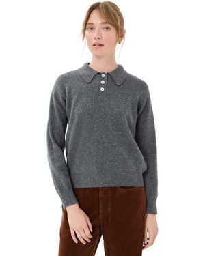 &Daughter Edith Polo Shirt - Gray