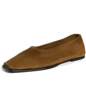STAUD Lewis Suede Flats - Multicolor