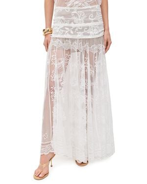 YELLOW THE LABEL Callista Skirt - White