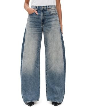 R13 Insert D'Arcy Loose Jeans - Blue