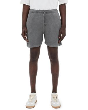 Asher Salomon Boucle Shorts - Gray