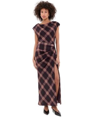 Line & Dot Kristopher Maxi Dress - Purple