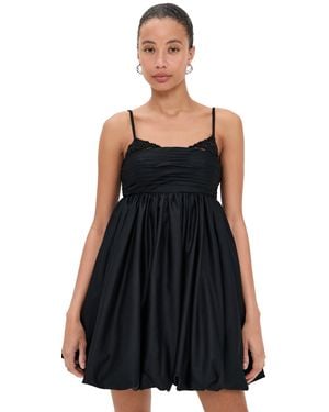 AMUR Alexa Mini Bubble Dress - Black