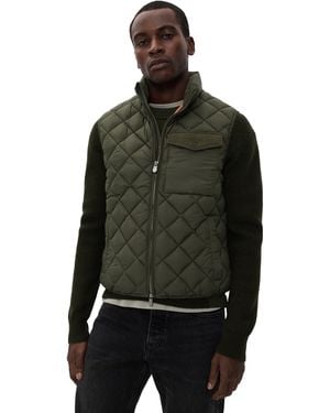 Save The Duck Fabrice Quilted Puffer Vest - Black