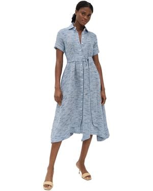 Lisa Marie Fernandez Classic Shirt Dress - Blue