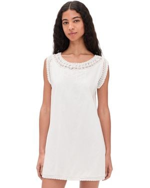 Posse Danielle Mini Dress - White