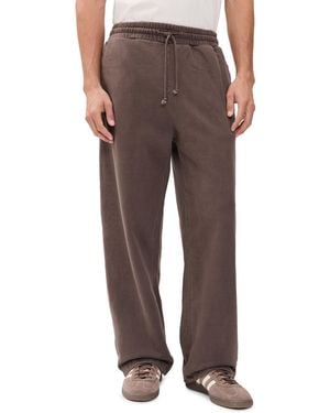 Alpha Industries Washed Essential Relaxed Fit Sweatpants - Brown