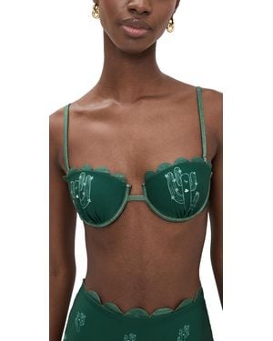 Ancora Saharan Drought Bikini Top - Green