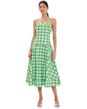 Rosie Assoulin Drop Me A Note Dress - Green