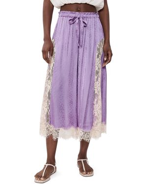Sea Ethel Solid Pants - Purple