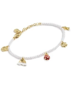 Gorjana Lucky Mini Charm Bracelet - Black