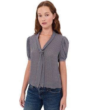 FRAME The Sonnet Silk Blouse - Multicolor
