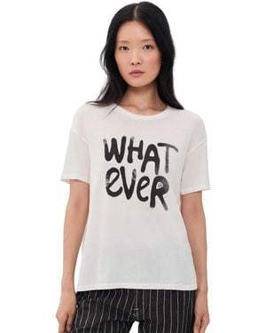 R13 Whatever Relaxed Tee - Black