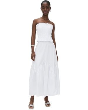 Line & Dot Ophella Dress - White
