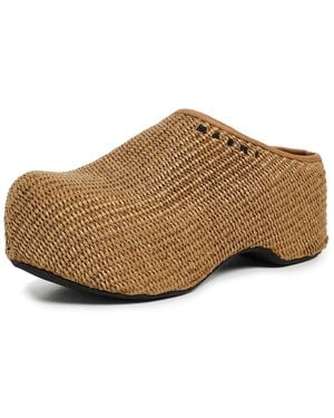 Marni Sabot Clogs - White
