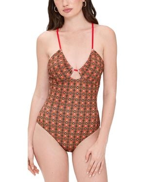 The Great The Reversible Keyhole One Piece - Multicolor
