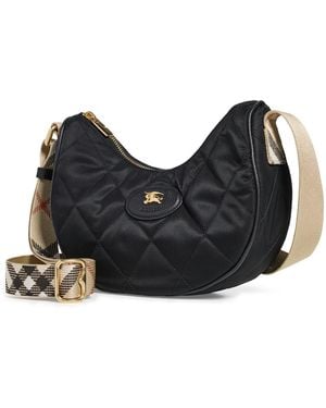 Burberry Horseshoe Crossbody Bag - Black