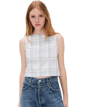 Theory Boatneck Top - White