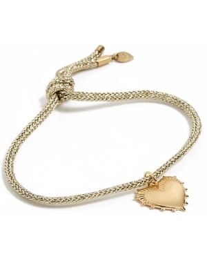 Hart Metallic Bracelet - White