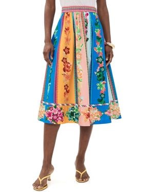 Saloni Pia Skirt - Blue