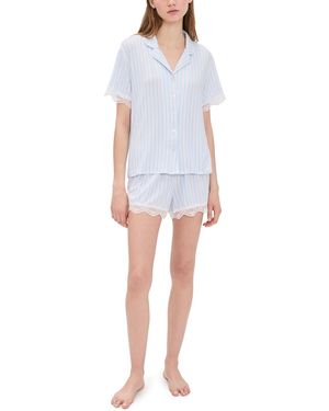 Flora Nikrooz Luna Notch Short Set - Black