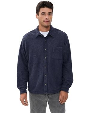 Bather Shaggy Leisure Shirt - Blue