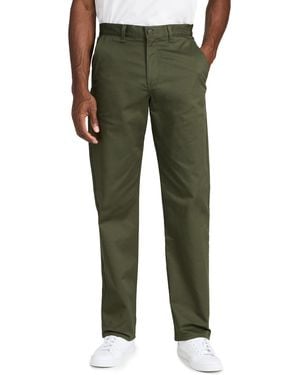 Naked & Famous Straight Chino Pants - Green