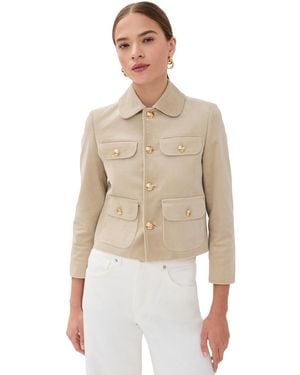 Nili Lotan Chamonix Corduroy Jacket - Natural