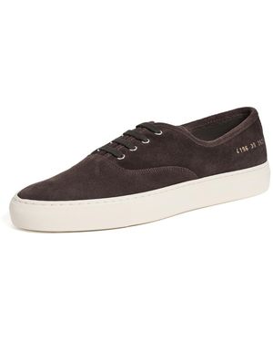 Common Projects Four Hole Slip On - Black