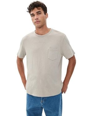 Marine Layer Relaxed Heavy Slub Pocket Tee - Multicolor