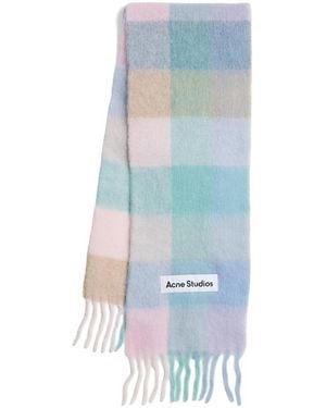 Acne Studios Vally Scarf - Blue