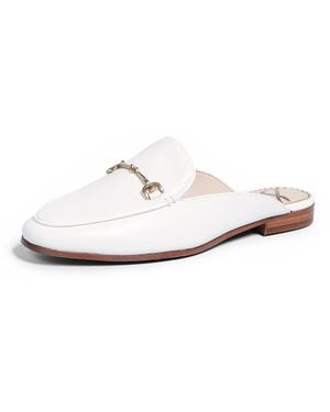 Sam Edelman Linnie Flat Mules - White
