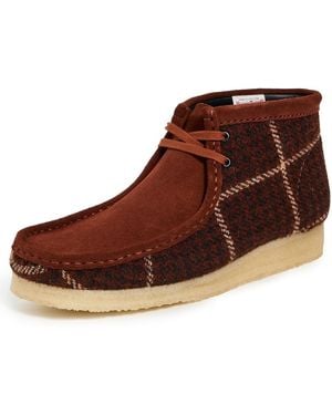 Clarks Wallabee Boots - Brown
