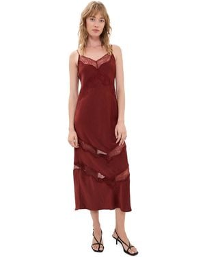 Z Supply Bruna Lace Dress - Red
