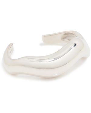 AGMES Large Astrid Cuff - White
