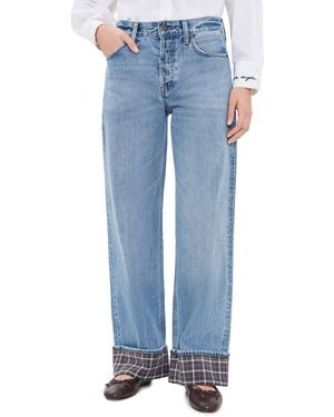 Madewell Low-Slung Baggy Jeans - Blue