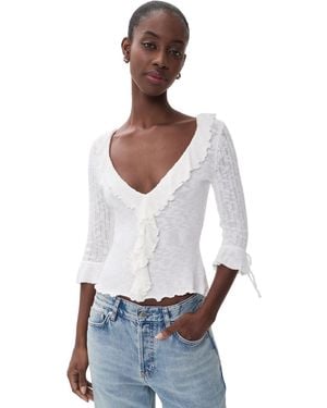 With Jean Bianca Top - White