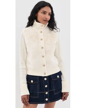 Cara Cara Logan Cardigan - White