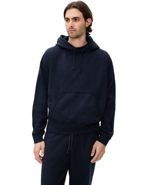 Reigning Champ Midweight Terry Relaxed Hoodie - Blue