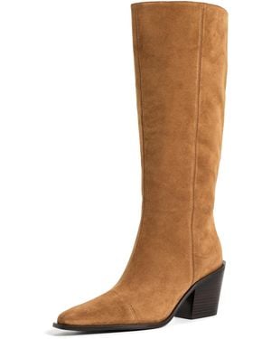 Rag & Bone Newbury Knee High Suede Boots - Brown