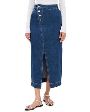 ALIGNE Asher Denim Skirt - Blue