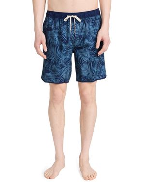 Fair Harbor The Anchor Swim Shorts 8 - Blue